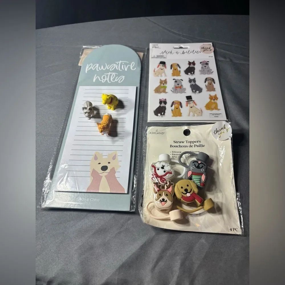 6 pc New Dog Pet-Themed Bundle